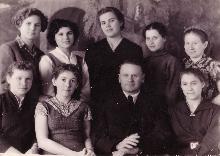 Старые фото Сурска - Фабричная молодёжь, 1958-59 г