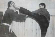 Карате начало 90-х - Секция карате в городе Сурске, 1994 год