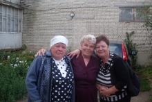 Старые фото Сурска - Три сестрицы под окном..